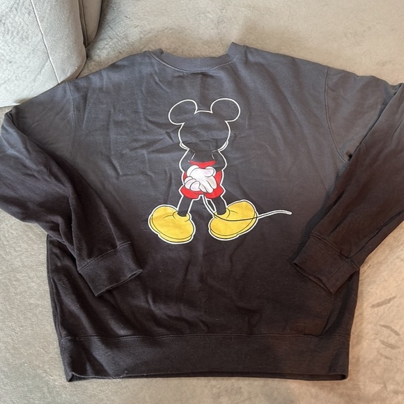 Disney Ombré Mickey Mouse sweatshirt size medium - Picture 4 of 4
